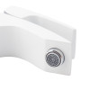 Смеситель для умывальника KOER KB-10007-04 (Цвет хром+белый) (KR5149)