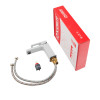 Змішувач для умивальника KOER KB-10009-04 (Колір хром+білий) (KR5975)