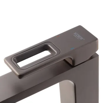 Смеситель для умывальника KOER KB-10009-07 (Цвет графит) (KR5976)