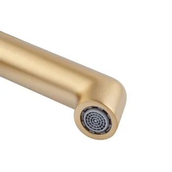 Смеситель для умывальника KOER KB-10029-12 (Цвет матового золота) (KR5501)