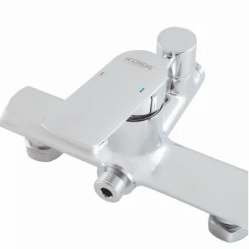 Душова колона зі змішувачем KOER KB-52028-01, 2 функції (Колір хром) (KR5309)