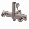 Душевая колонна со смесителем KOER KB-52028-07, 2 функции (Цвет графит) (KR5312)