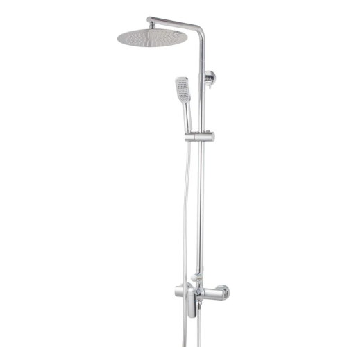 Душова колона зі змішувачем KOER KB-52028-01, 2 функції (Колір хром) (KR5309)