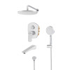 Душова система вбудована KOER KB-64008-01, 3 функції (Колір хром) (KR3476)