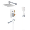 Душова система вбудована KOER KB-66009-04, 3 функціі (Колір хром+білий) (KR5990)