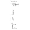 Душевая система встроенная KOER KB-66029-07, 3 функции (Цвет графит) (KR5954)