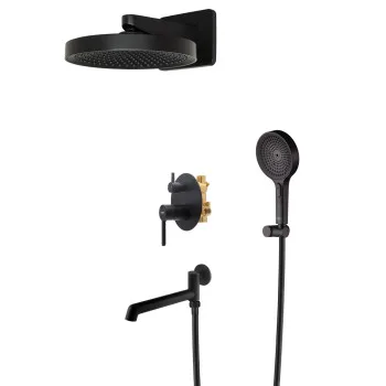 Душова система вбудована KOER KB-66029-05, 3 функції (Колір чорний) (KR5492)