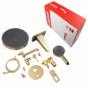 Душевая система встроенная KOER KB-66029-12, 3 функции (Цвет матовое золото) (KR5957)