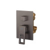 Душевая система встроенная KOER KB-66009-07, 3 функции (Цвет графит) (KR5991)