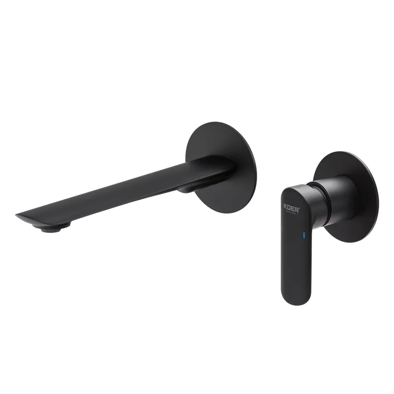 Смеситель для умывальника встроенный KOER KB-16028-05 (Цвет черный) (KR5298)