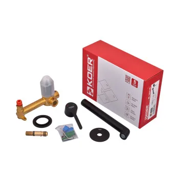 Смеситель для умывальника встроенный KOER KB-16029-05 (Цвет черный) (KR5489)