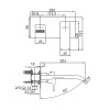 Смеситель для умывальника встроенный KOER KB-16007-05 (Цвет черный) (KR3451)