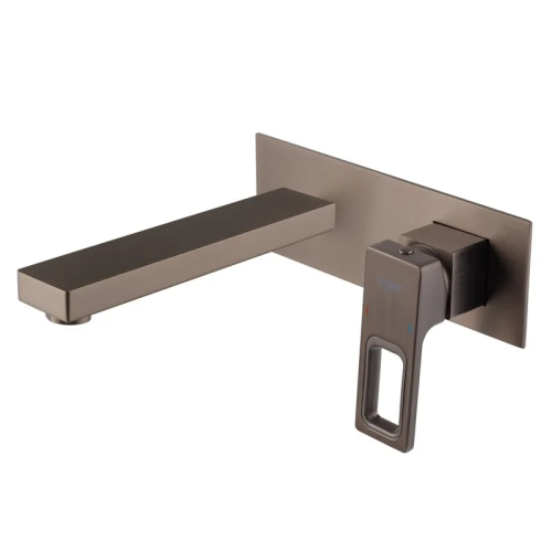 Смеситель для умывальника встроенный KOER KB-16009-07 (Цвет графит) (KR5981)