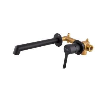 Смеситель для умывальника встроенный KOER KB-16029-05 (Цвет черный) (KR5489)