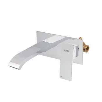 Змішувач для умивальника вбудований KOER KB-16007-01 (Колір хром) (KR3450)