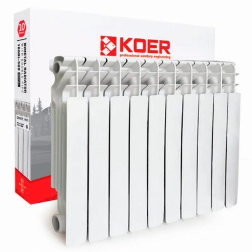 Біметалеві радіатори Koer 100 Bimetal-500 Royal (KR4957) / Ціна за 1 секцію