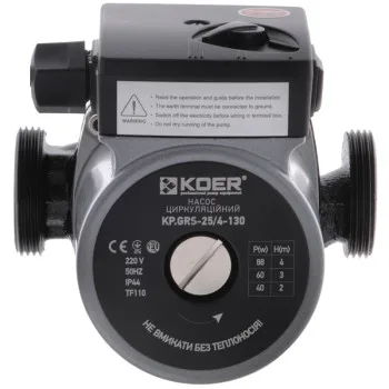 Насос циркуляційний відцентр. Koer KP.GRS-25/4-130 (KP0250)