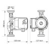 Насос циркуляційний відцентр. Koer KP.GRS-25 / 8-2-180 (KP0253)