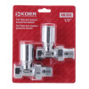 Кран для рушникосушки прямий Koer KR.532 - 1/2