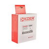 Комплект кранів рушникосушарки кутовий M1/2''xM1/2'' подовжений хромований KOER KR.SET.533 (KR5842)