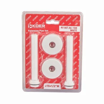 Комплект подовжувачів d15x1/2M білий KOER KF.SET.06-15M WHITE (KR5848)
