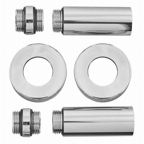 Комплект подовжувачів 1/2Fx1/2M хромований KOER KF.SET.06MF (KR5849)