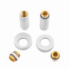 Комплект подовжувачів 1/2Fx1/2M білий KOER KF.SET.06MF WHITE (KR5850)
