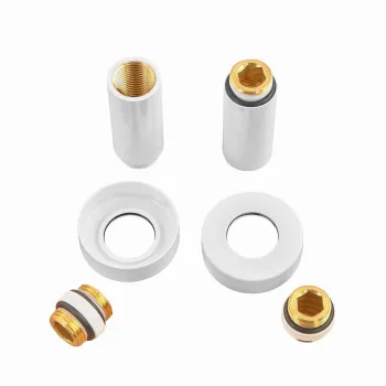 Комплект подовжувачів 1/2Fx1/2M білий KOER KF.SET.06MF WHITE (KR5850)