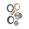 Донний клапан для ванни KOER PW-06-01 автоматичний (Click-Clack) (Колір хром) 1 1/2'' (KR5799)