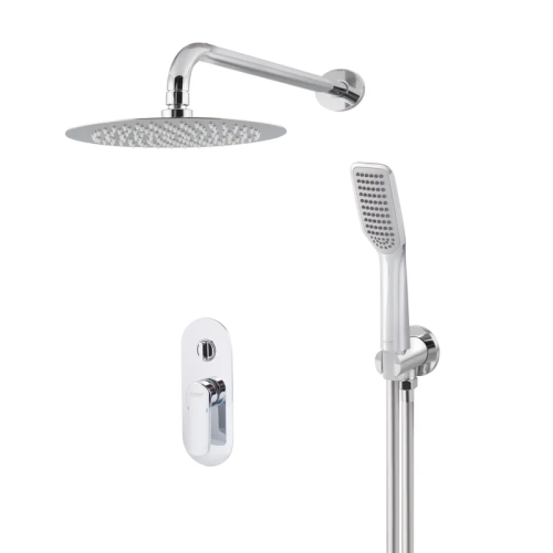 Душова система вбудована KOER KB-62028-01, 2 функції (Колір хром) (KR6008)