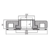 Фланцевый комплект KOER K0289.PRO - 75 PPR (фланец + бурт) (KP3249)