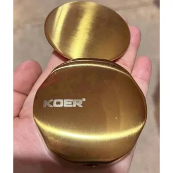 Комплект накладок до сифону для ванни KOER BD-04-12 напівавтомат (Колір золото матове) 1 1/2'' (KR5445)