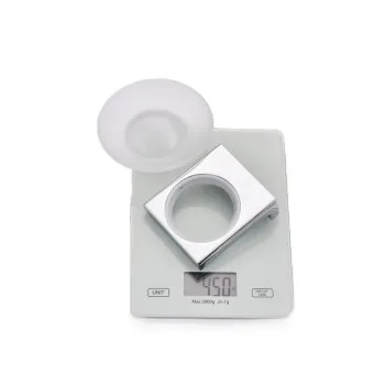 Мильниця настінна KOER AS-0102-01 (скло) (колір хром глянець) (KR6161)