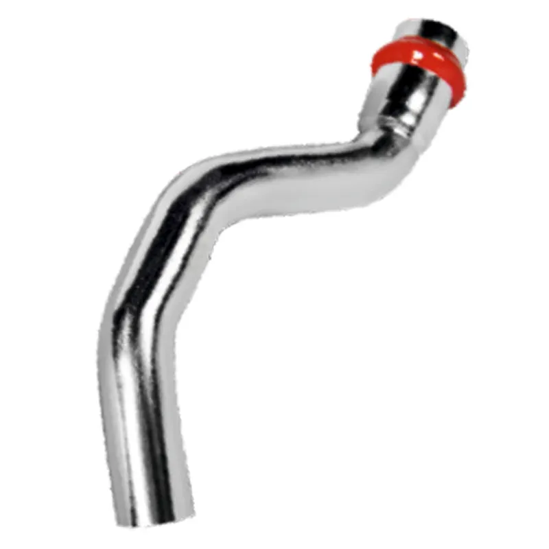 Обвід однорозтрубний KOER KQ.O22 PRESS-INOX AISI 304 22x22 (KR6441)