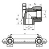 Планка монтажная 20x1/2F Koer K0127.PRO (KP0153)