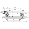 Планка монтажна прохідна 20x1 / 2F Koer K0128.PRO (KP0154)