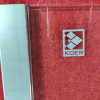 Шторки стеклянные на ванну распашные KOER SR BS03-95x140-TR-01 прозрачное стекло 6мм хром (KR5402)