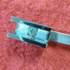 Шторки стеклянные на ванну распашные KOER SR BS03-95x140-TR-01 прозрачное стекло 6мм хром (KR5402)