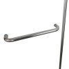 Шторки скляні на ванну розпашні KOER SR BS05-90x140-TR-01 прозоре скло EASY CLEAN 6мм хром (KR5372)