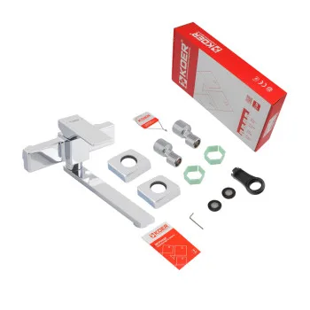 Смеситель для кухни настенный KOER KB-73010-01 (Цвет хром) (KR3490)