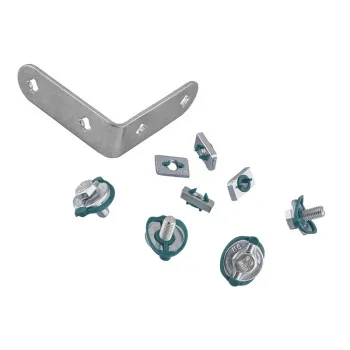 Кут 90° з монтажними гайками KOER KCI.0202 (KR5919)