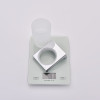 Стакан одинарный настенный KOER AS-0103-01 (стекло) (цвет хром глянец) (KR6165)