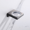 Стакан одинарный настенный KOER AS-0103-07 (стекло) (цвет графит) (KR6164)