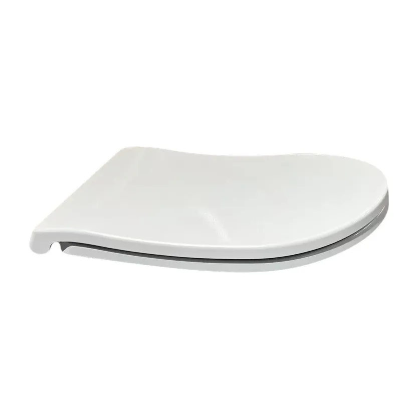 Сидение-крышка для унитаза KOER AC-0101-SEAT COVER 450х390х80mm дюропластовое быстросьемное с микролифтом (KR5617)