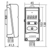 Термостат электрический накладной Koer KR.1354E (+5…+80*C) (KP2778)