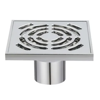 Душовий трап KOER FD12-100x100-180 100x100мм, прямий відвід (KR3416)