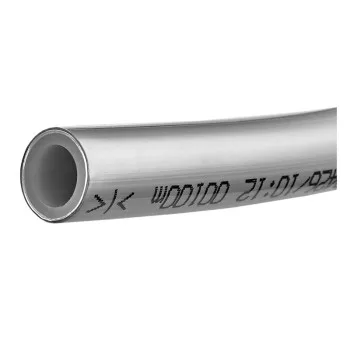 Труба универсальная KOER STABIL PEX-A EVOH 25х3,7 (SILVER) с кислородным барьером (KR6605)