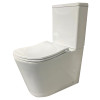 Унитаз-компакт эргономичный KOER TT-0202-T3 670x390x860mm система смыва TORNADO 3.0 (KR5614)