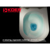 Унитаз-компакт эргономичный KOER TT-0202-T3 670x390x860mm система смыва TORNADO 3.0 (KR5614)