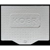 Инсталляция для подвесного унитаза KOER KT-0504-01 500x126x1150mm с панелью смыва KT-0607-01 хром (KR5348)